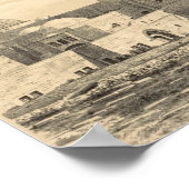 De Tomb van Koning David in Jeruzalem Poster (Hoek)