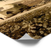 De Tomb van Moeder Rachel in Bethlehem Poster (Hoek)