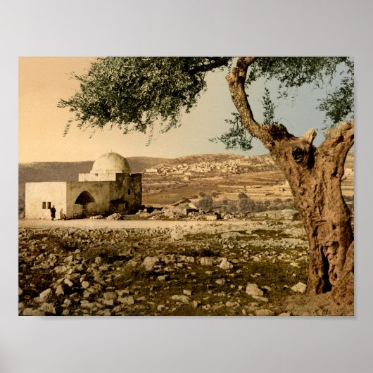 De Tomb van Moeder Rachel in Bethlehem Poster (Voorkant)