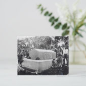 De Tomb van Tusitala Briefkaart (Staand voorkant)