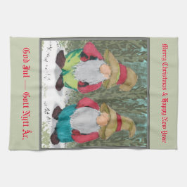 "De Tomten" Kerstmis Theedoek
