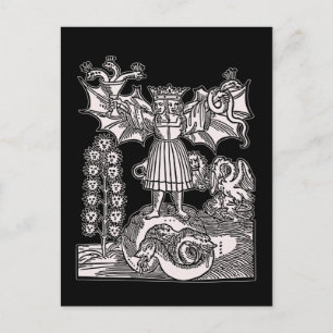 De toon van de filosoof briefkaart