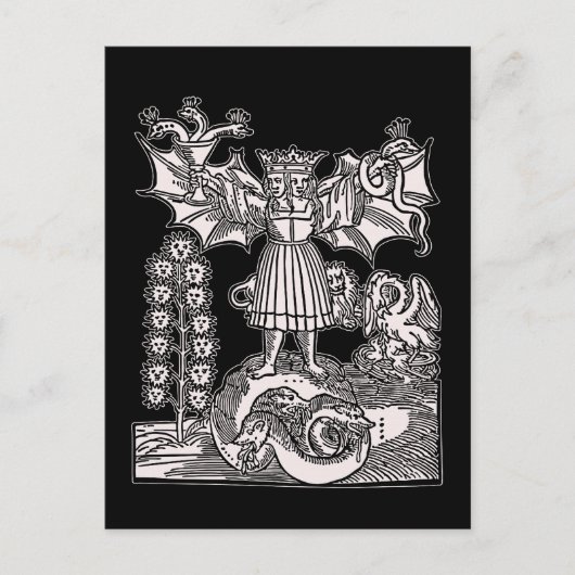 De toon van de filosoof briefkaart (Voorkant)