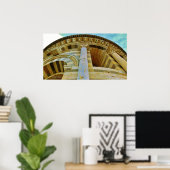 De toonaangevende tower bekijken, Poster afdrukken (Thuiskantoor)