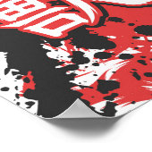 De toorn van de panda poster (Hoek)