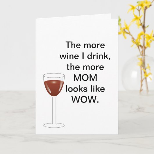 De Toost van het moederdag Kaart (Gele Bloem)