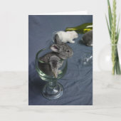 De Toost van Pasen Feestdagen Kaart (Voorkant)