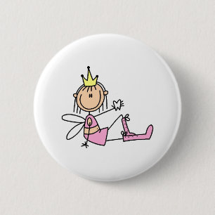 De Tooth Fairy-Button Ronde Button 5,7 Cm