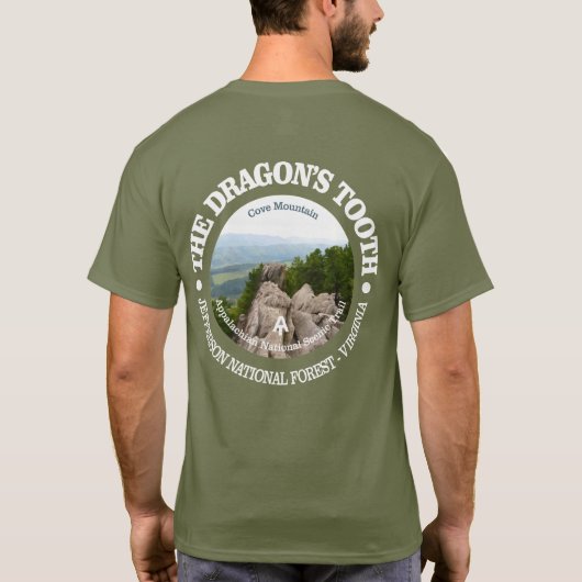 De Tooth van de Draak T-shirt (Achterkant)