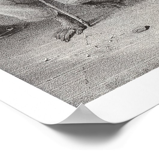 De Toothache - apen - Dentist Kantoor Decor! Poster (Hoek)