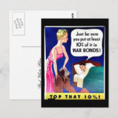 De top die 10 briefkaart (Voorkant / Achterkant)