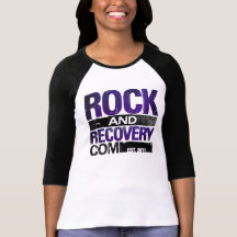 De top FM Rock & Recovery Baseball T-shirt (vrouwe