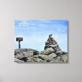 De top, Mount Washington 1 Canvas Afdruk