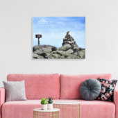 De top, Mount Washington 1 Canvas Afdruk (Insitu (Woonkamer))