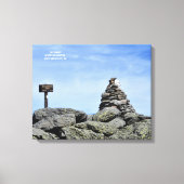 De top, Mount Washington 1 Canvas Afdruk (Voorkant)