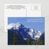 De top van het Briefkaart van de Pas van Roger (Voorkant / Achterkant)