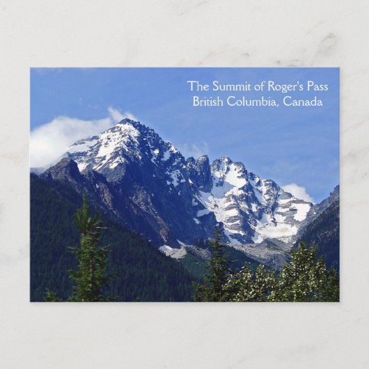 De top van het Briefkaart van de Pas van Roger (Voorkant)