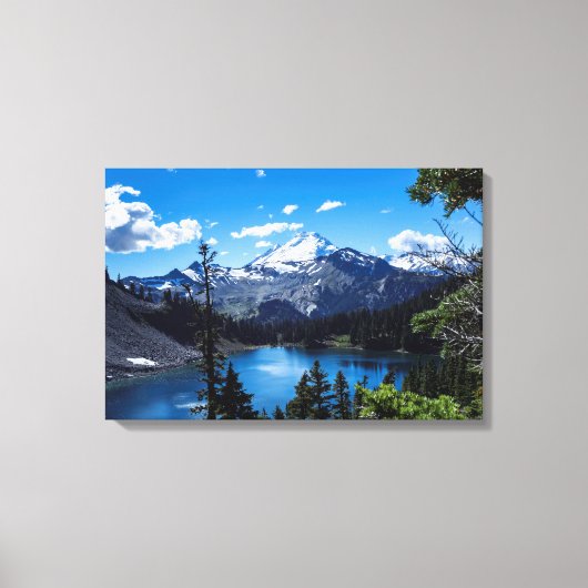 De top van Mt Baker Canvas Afdruk (Voorkant)