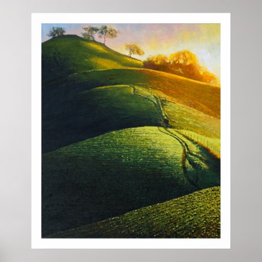 De top van Poly Canyon Poster (Voorkant)