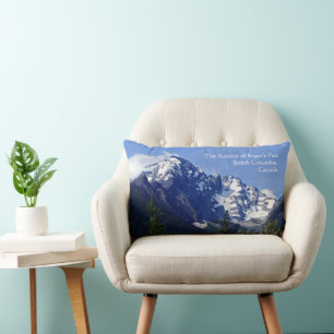 De Top van Roger's Pass Lumbar Pillow Kussen