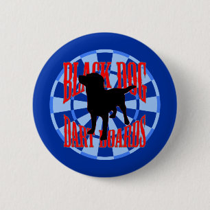 De topaas ronde button 5,7 cm