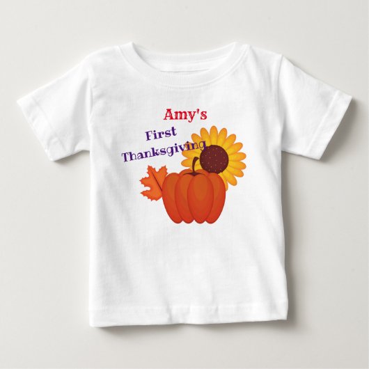 De topjes van de eerste Thanksgiving van Cute (Voorkant)