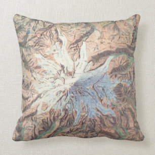  de Topografische Kaart Washington van de Bouw van Kussen