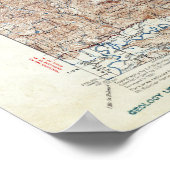  de Topografische Kaart Washington van de Bouw van Poster (Hoek)