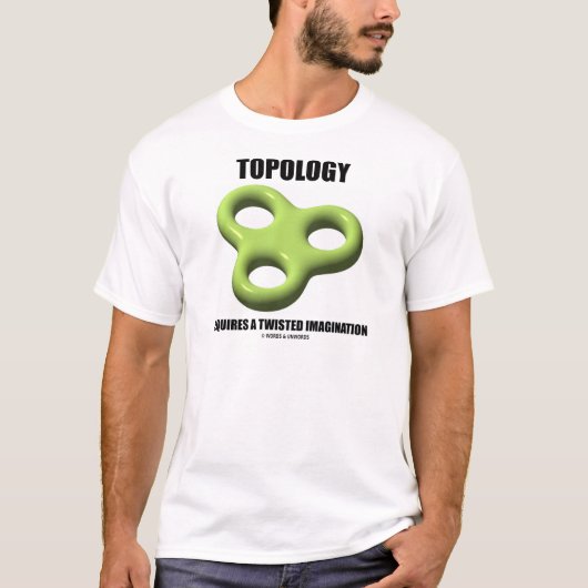 De topologie vereist een Verdraaide Verbeelding (t T-shirt (Voorkant)