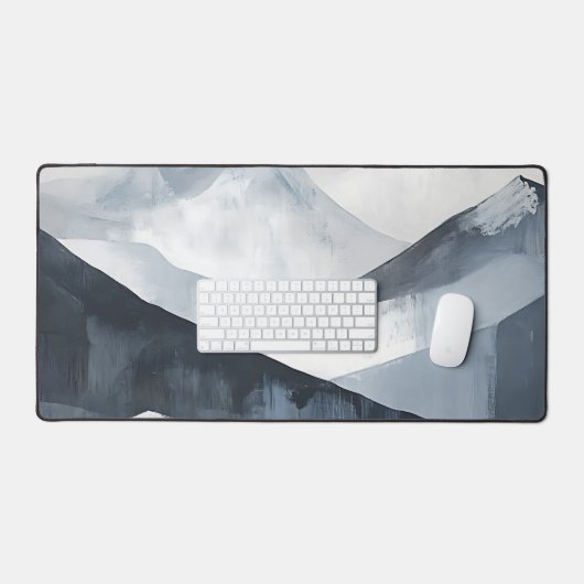 De toppen in de schaduw bureaumat (Keyboard & Muis)