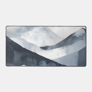 De toppen in de schaduw bureaumat