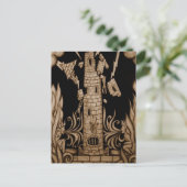 De toren briefkaart (Staand voorkant)