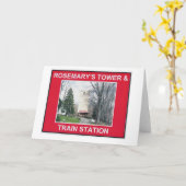 DE TOREN & HET STATION VAN DE ROZEMARIJN KAART (Gele Bloem)