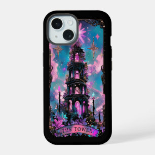 De Toren Tarotkaart Hekserige Vibe iPhone hoes 15 Case