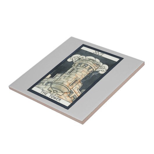 De toren tegeltje (Zijkant)