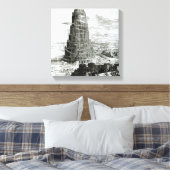 De toren van Babel, 1679 Canvas Afdruk (Insitu (Slaapkamer))
