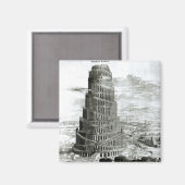 De toren van Babel, 1679 Magneet (Voorkant / Achterkant)