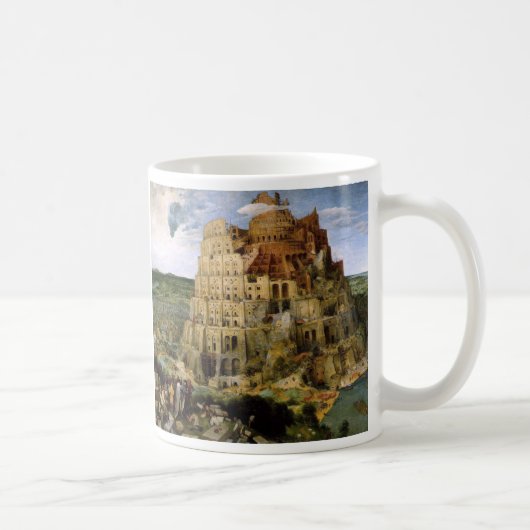 De toren van Babel Koffiemok (Rechts)