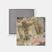 De toren van Babel Magneet (Voorkant / Achterkant)