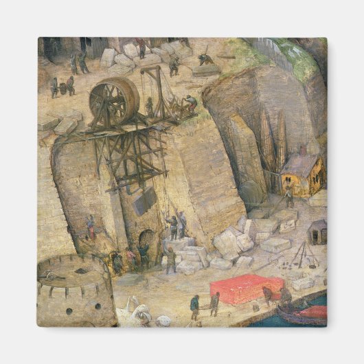 De toren van Babel Magneet (Voorkant)