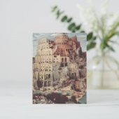 De toren van Babel - Pieter Bruegel de Ouder Briefkaart (Staand voorkant)