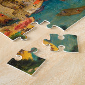 De toren van Babel Pieter Bruegel de Oudere kunst Legpuzzel (Zijkant)