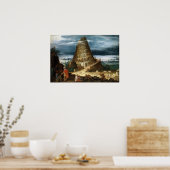 De toren van Babel Poster (Keuken)