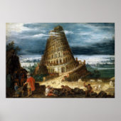 De toren van Babel Poster (Voorkant)