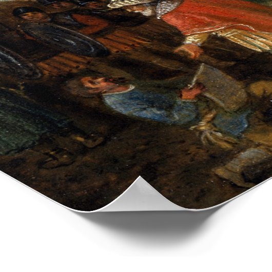 De toren van Babel Poster (Hoek)