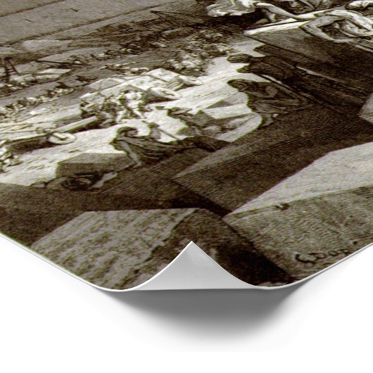 De toren van Babel Poster (Hoek)