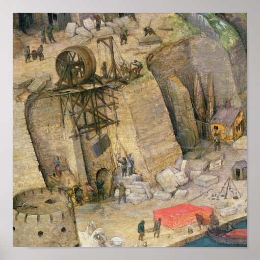 De toren van Babel Poster (Voorkant)