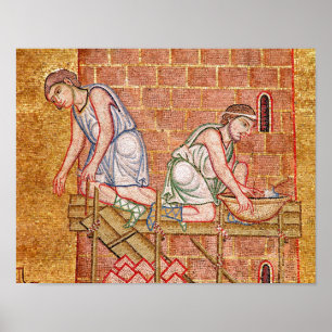 De toren van Babel uit het Atrium Poster