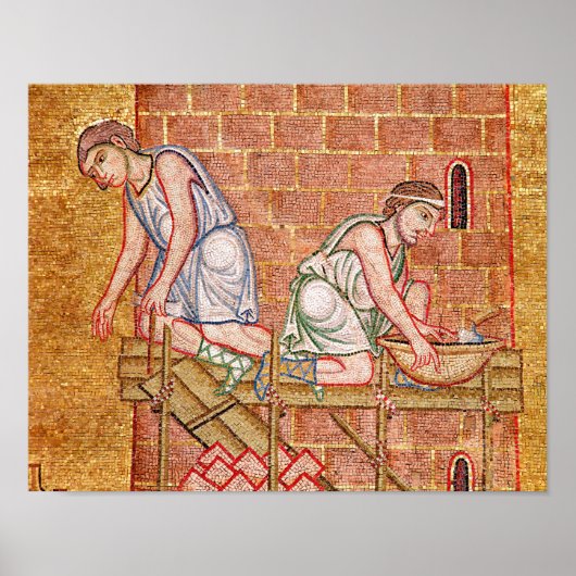 De toren van Babel uit het Atrium Poster (Voorkant)