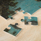 De toren van Babel (van Pieter Bruegel de Ouderen) Legpuzzel (Zijkant)